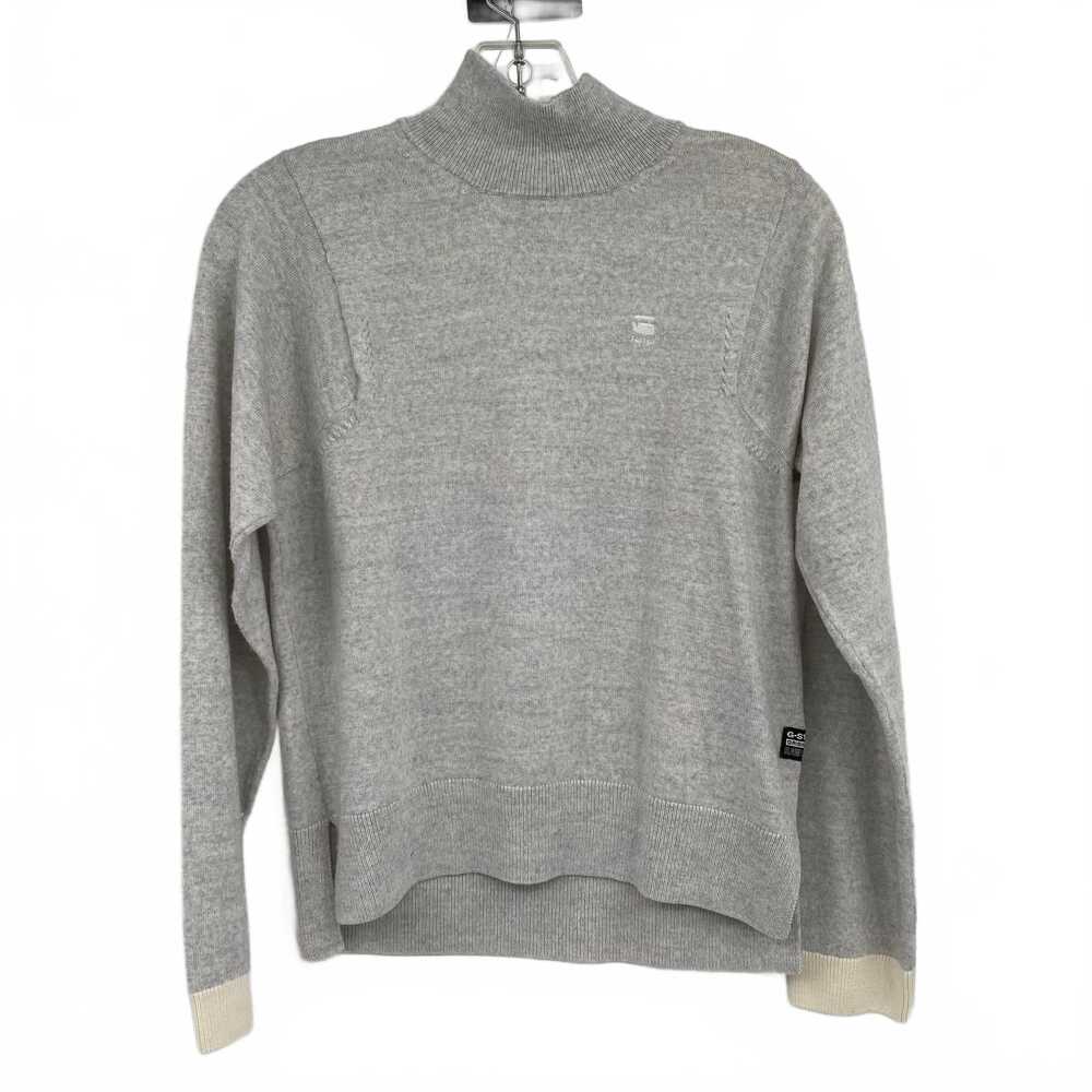 G-Star Gray Wool-Synthetic Pullover | Women’s Size S, Regular